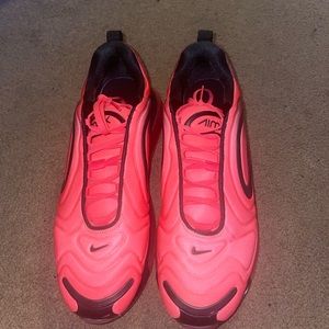 Nike Air Max 720 Red Black Men's Shoes Size 11.5